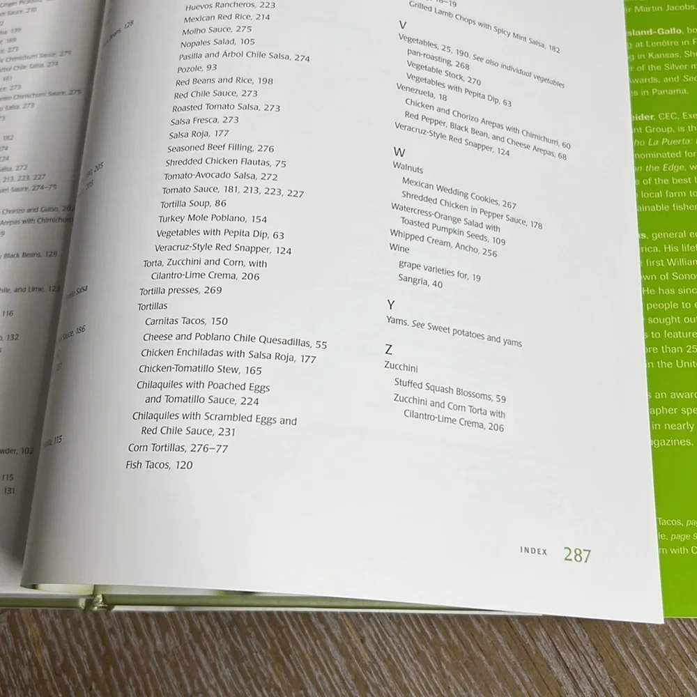 WILLIAMS -SONOMA Essential of Latin Cooking 287 Pages Cookbook